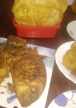 Una foto de Pescado frito a mí estilo dominicano More😘