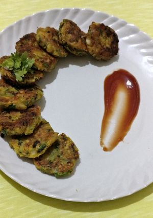 A picture of Dahi ke kabab.