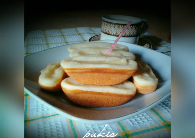 Resep Pukis tape keju irit telur lembut yang Menggugah Selera
