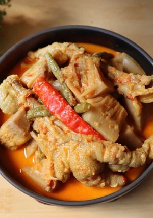 Foto resep Lodeh tewel dan ceker