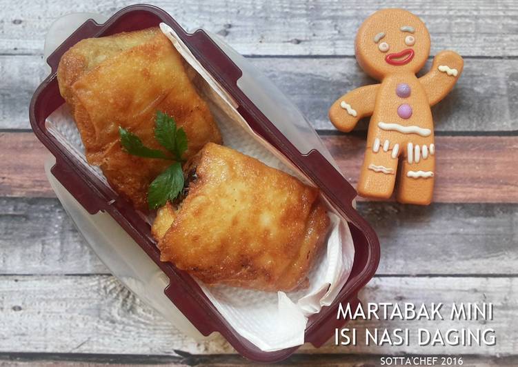 Martabak Mini (Isi Nasi Daging)