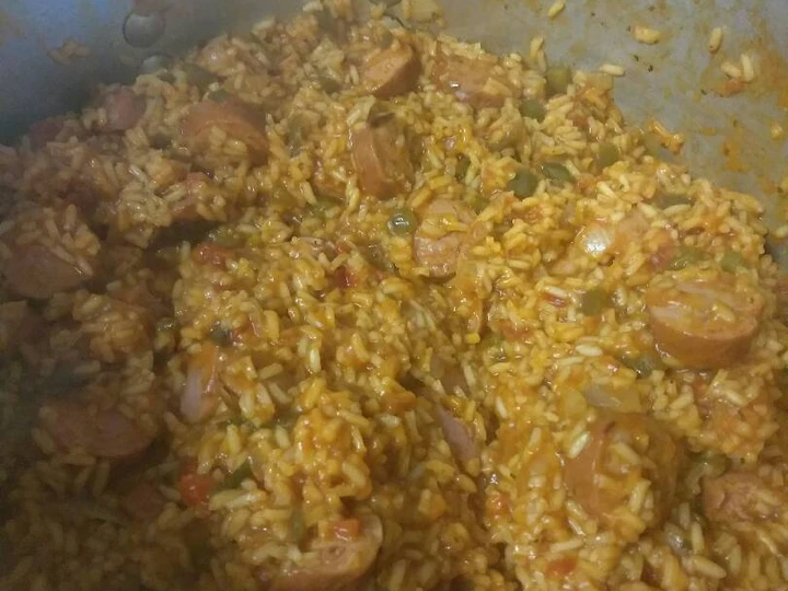 Easy Way Make Sausage jambalaya the So Delicious Really delicious