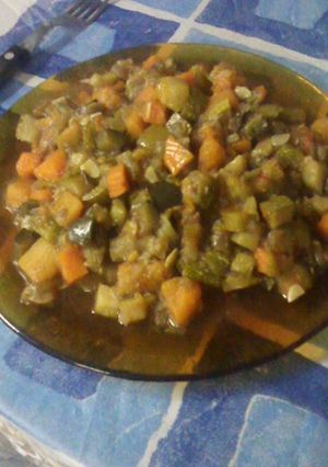 Una foto de Guiso de verduras