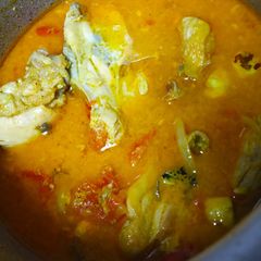 Chicken kurma A picture of Chicken kurma.