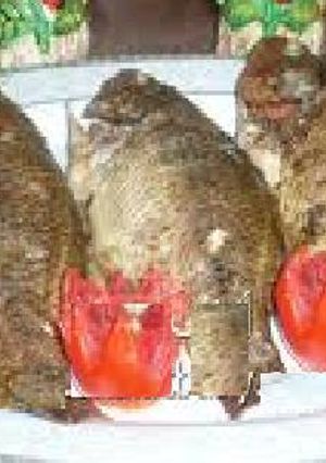 صورة لوصفة طريقة عمل سمك بالبرتقال