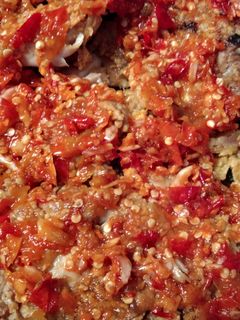 Foto resep Ayam geprek sambal korek