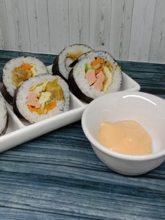 Foto resep Gimbab / sushi korea/ nasi gulung