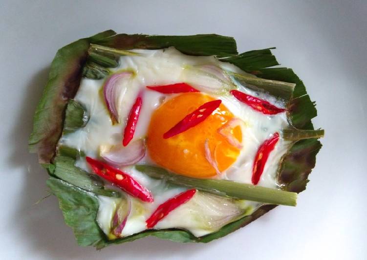 Resep Singgang Talua (telur mata sapi bakar), Lezat