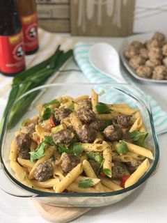 Foto resep Penne Pasta Meat Ball