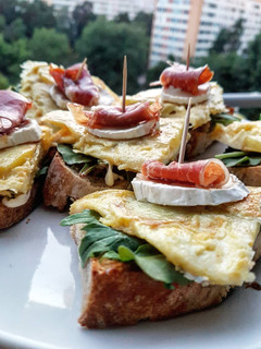 Una foto de Pincho de tortilla