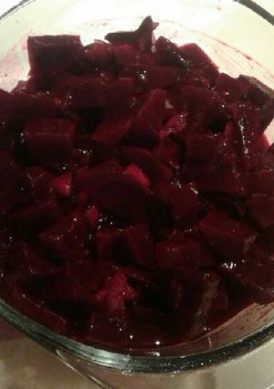 A picture of Beetroot salad.