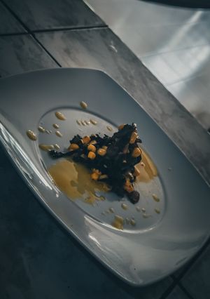 Una foto de Ensalada de espinacas con tocino a la G