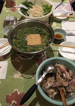 Hình của món Cá bóp nhúng giấm.