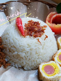 Foto resep Nasi gurih daun jeruk