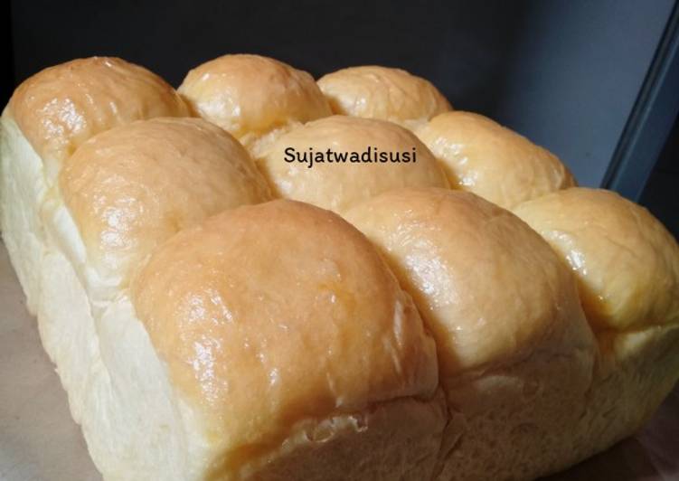 makanan Roti sobek &amp; Donat empuk homemade 🍞/🍩 Jadi, Enak Banget
