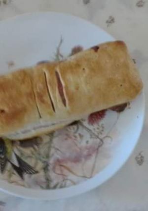 Foto di Strudel salato con speck,patate e provola