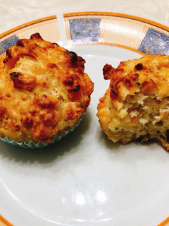 Φωτογραφία της συνταγής Αλμυρά muffins με καλαμπόκι και τυρί