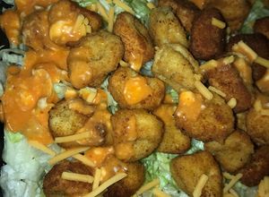 صورة لوصفة سلطة البافالو تشيكن😋