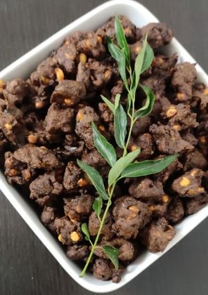 A picture of Finger millet pakodas.