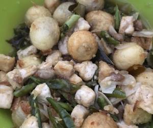 Resep Terbaik Tauco tahu &amp;amp; telur puyuh Mantul Banget