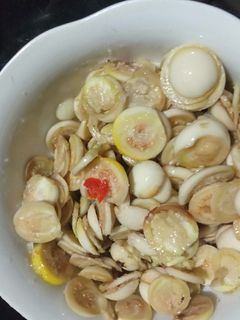 Hình của món Cà pháo muối xổi.