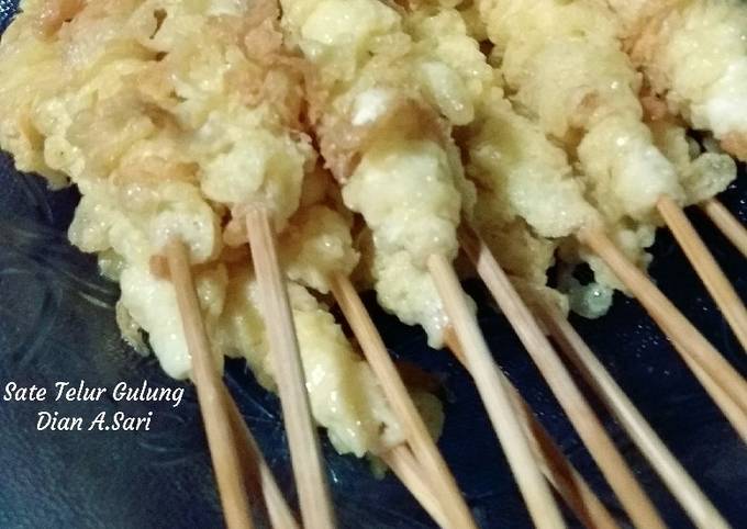 Sate Telur Gulung