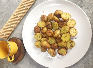 Foto resep Baby Potato in Herbs with Teflon