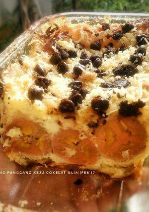 Foto resep Pisang keju cokelat panggang