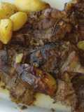 Cabrito assado com Batatinhas