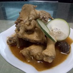 A picture of Chicken light soup #mychickenrecipecontest.