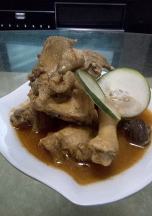 A picture of Chicken light soup #mychickenrecipecontest.