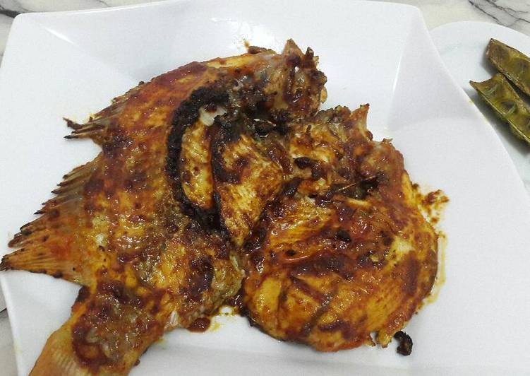 Ikan Nila Bakar Pedas