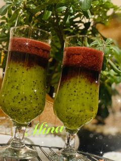 عکسی از دستور اسموتی کیوی و شاتوت