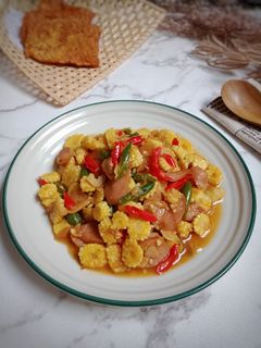 Foto resep Tumis Putren dan Sosis