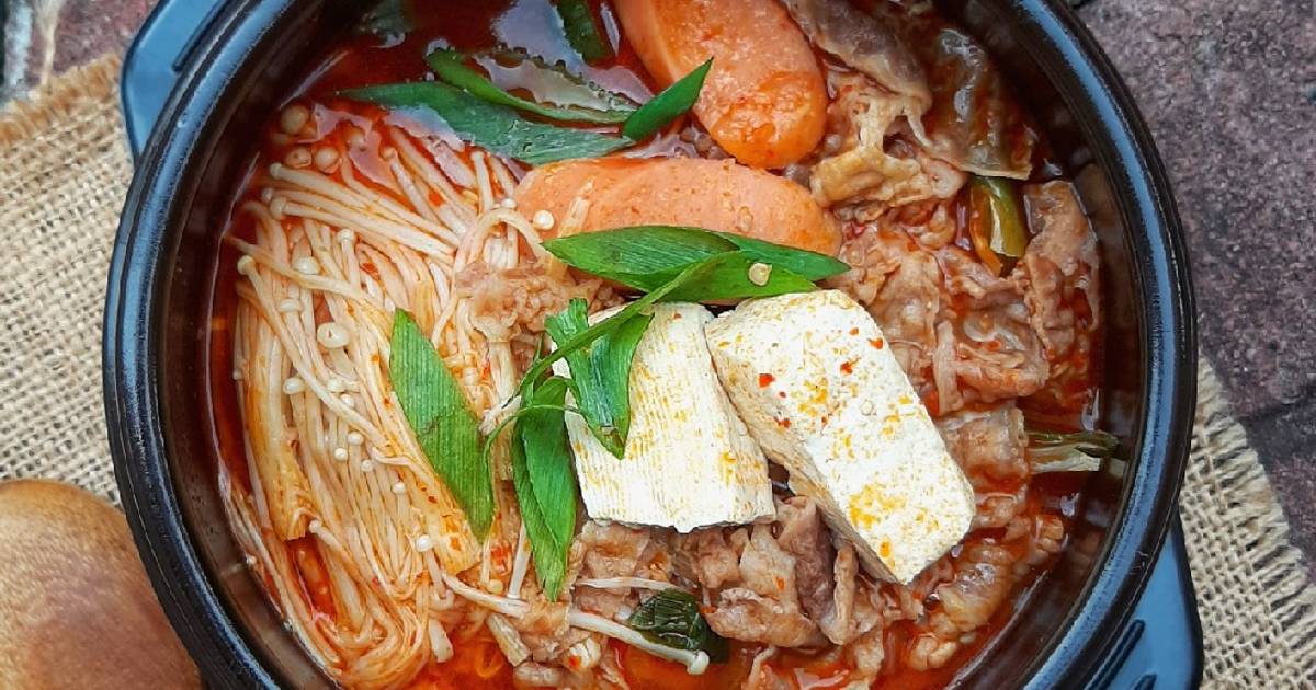 Resep Sundubu Jjigae oleh Sevira Rosana Cookpad