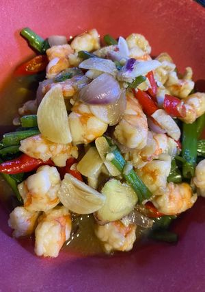 Foto resep Cah Kangkung Udang