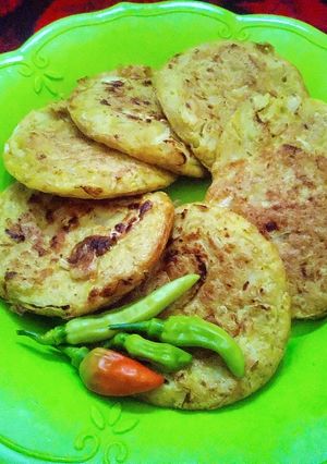 Foto resep Bakwan sayur 'gorengan' (menu diet)