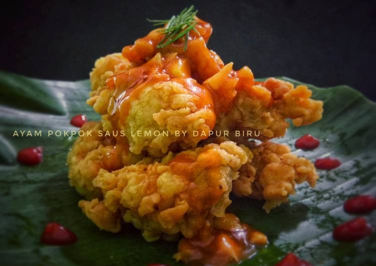 Resep Ayam PokPok Saus Lemon oleh Ika Ulfiyani - Cookpad