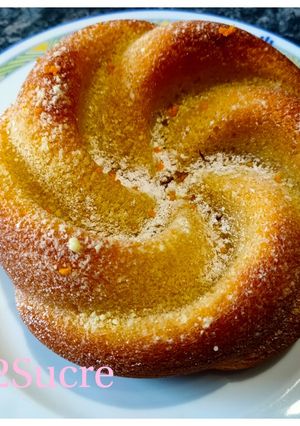 Une photo de Bundt cake à l'orange