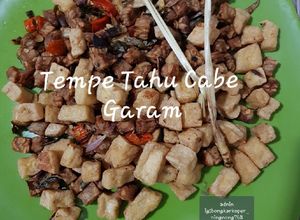 Foto resep Tempe Tahu Cabe Garam