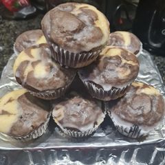 A picture of Marble Cupcakes.