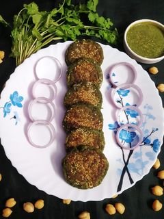 চিজি কাবলি পালং কাবাব রেসিপির প্রধান ছবি