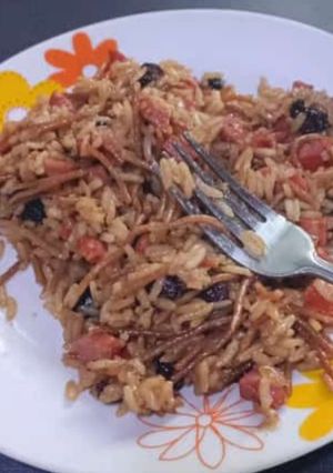 Una foto de Arroz malteado