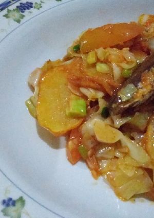 Foto resep Vegetable sardine tomato sauce