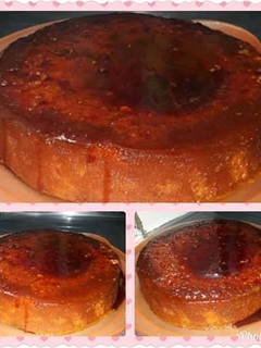 Una foto de Budín de pan casero