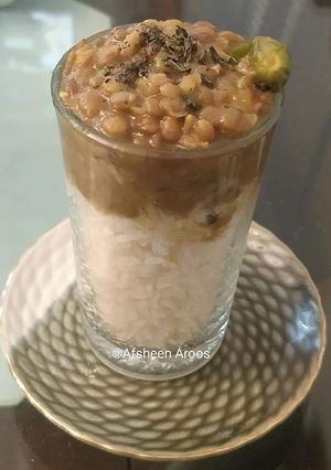 A picture of Dalgona Black lentils Rice /Dalgona Kali Daal Chawal.