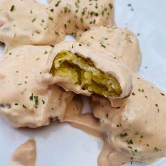 A picture of Cajun potatoes.