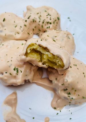 A picture of Cajun potatoes.