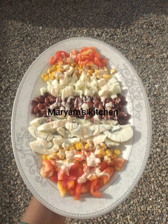 A picture of Classic Nigerian salad.