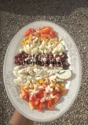 A picture of Classic Nigerian salad.